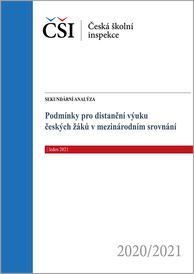 Sekundární analýza - Podmínky pro distanční výuku českých žáků v mezinárodním srovnání