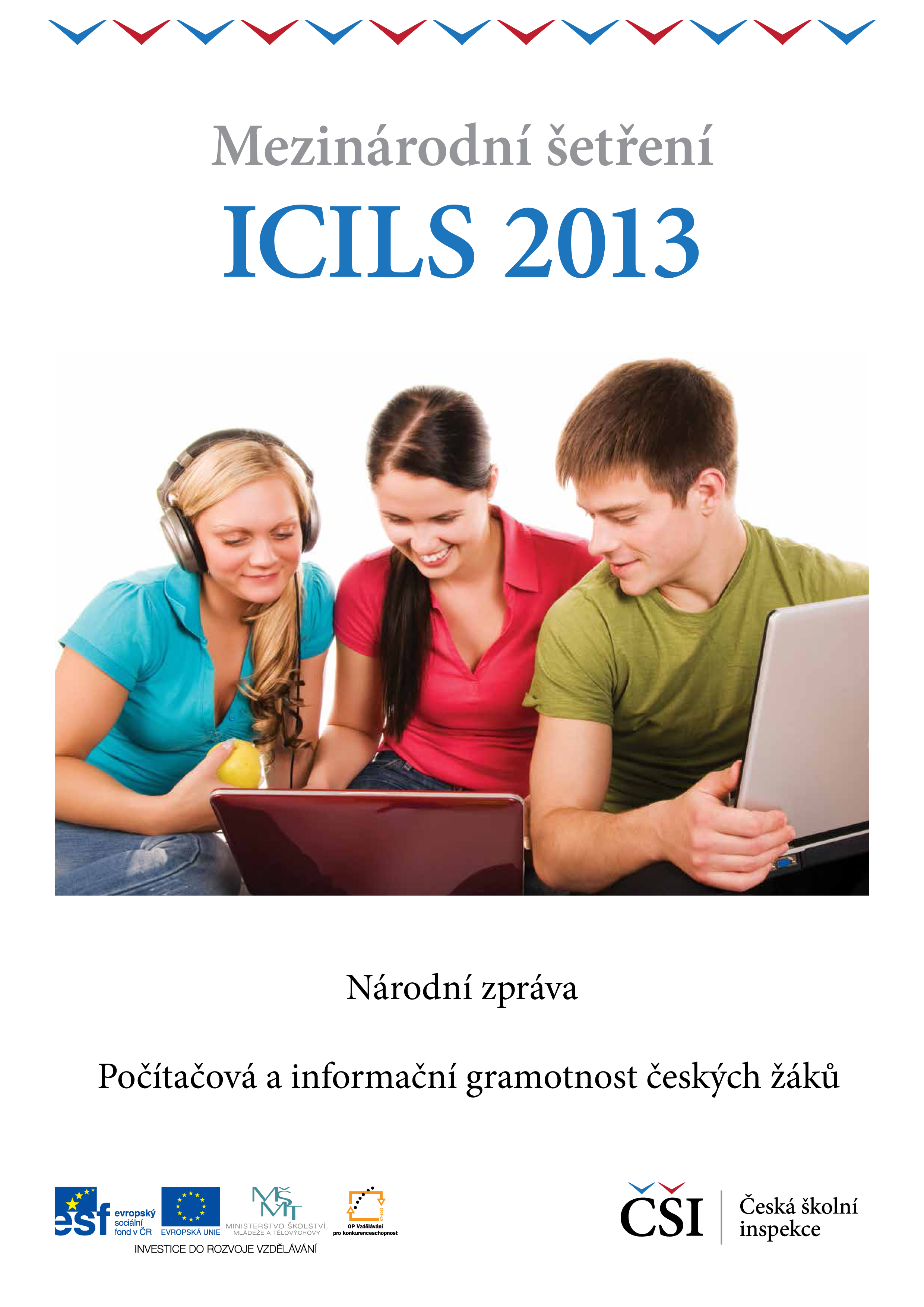Česká školní inspekce zveřejňuje výsledky šetření informační a počítačové gramotnosti ICILS 2013
