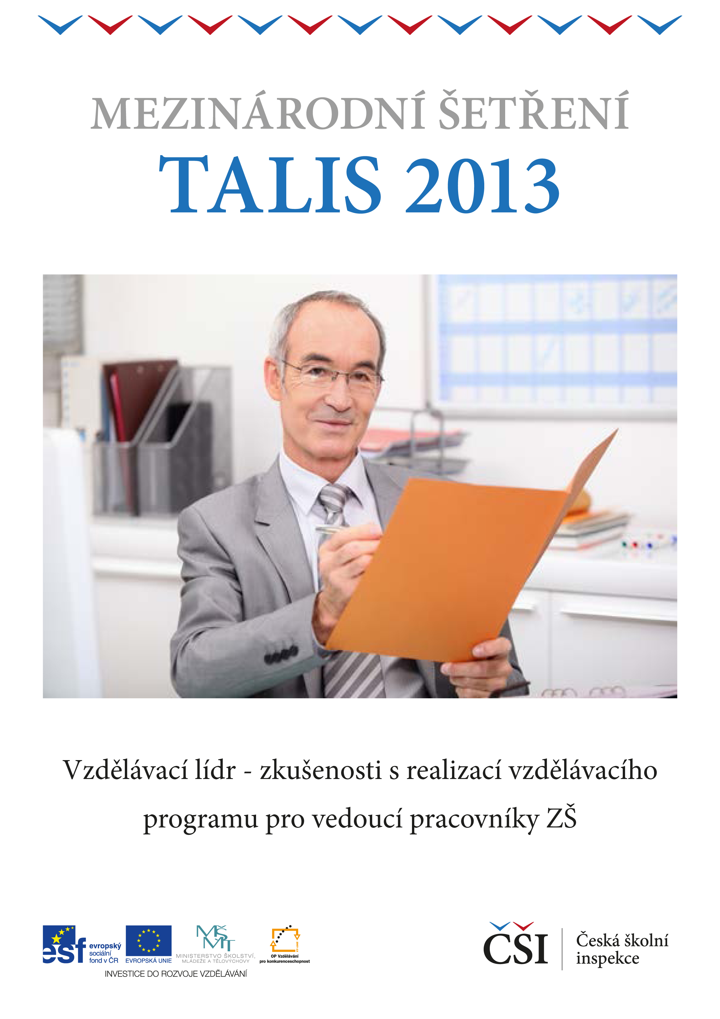 TALIS 2013: Vzdělávací lídr - zkušenosti s realizací vzdělávacího programu pro vedoucí pracovníky ZŠ