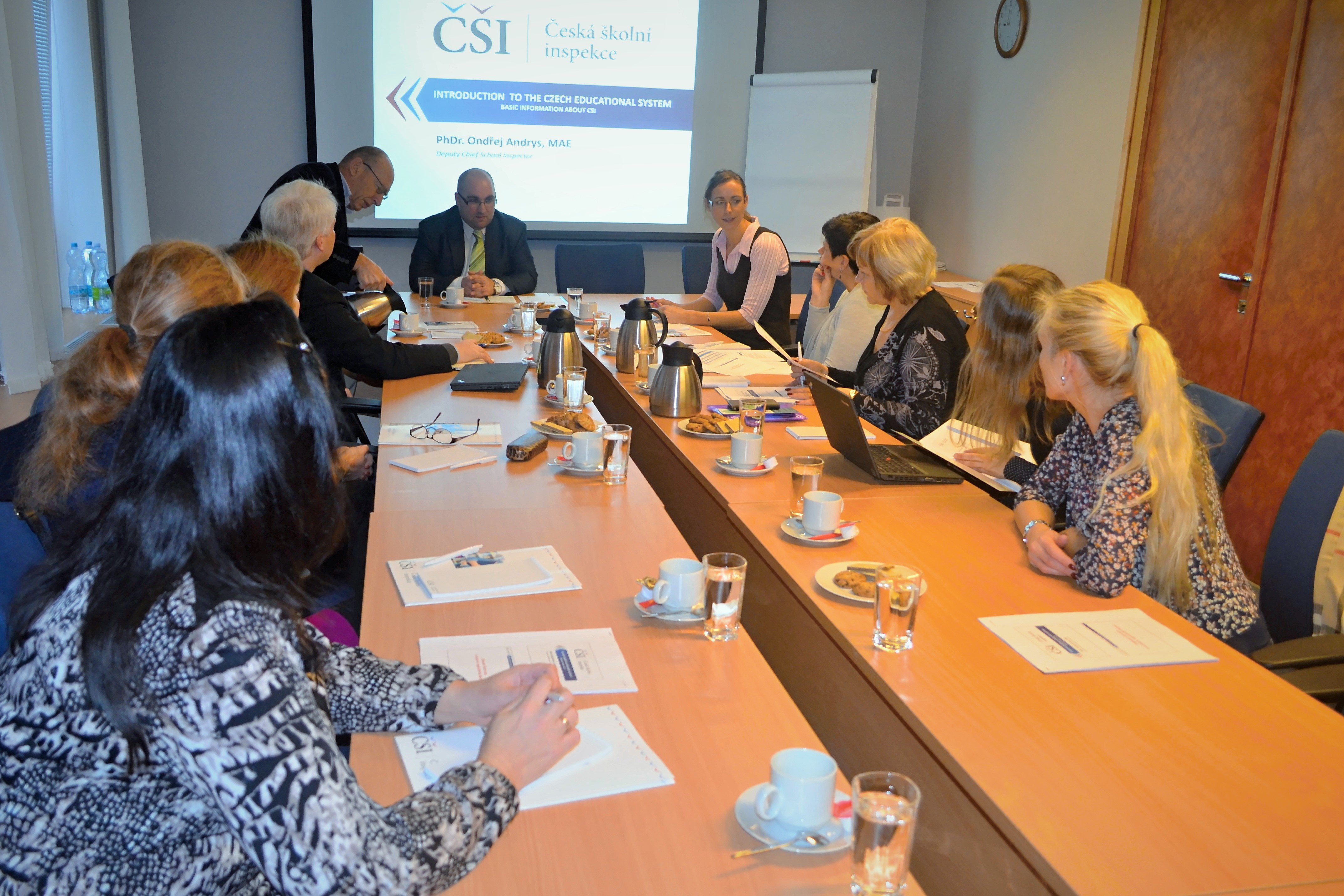 The CSI hosted a Delegation from the Estonian Ministry of Education