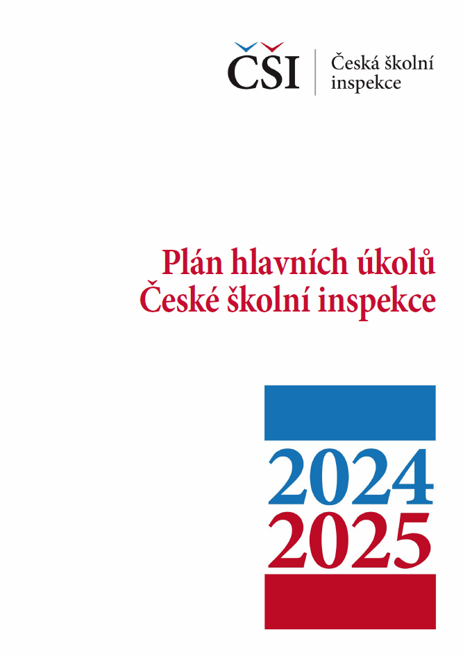 Plán hlavních úkolů České školní inspekce na školní rok 2024/2025