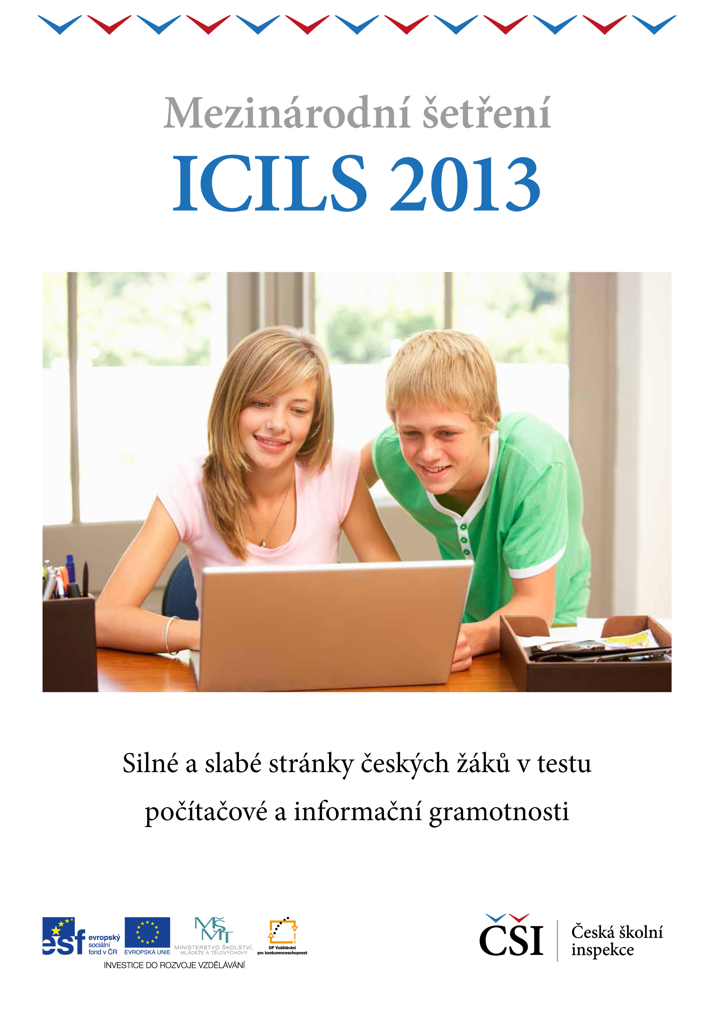 Česká školní inspekce zveřejňuje analytickou zprávu z šetření ICILS 2013