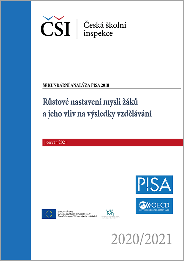 Sekundární analýza PISA 2018: Růstové nastavení mysli žáků a jeho vliv na výsledky vzdělávání