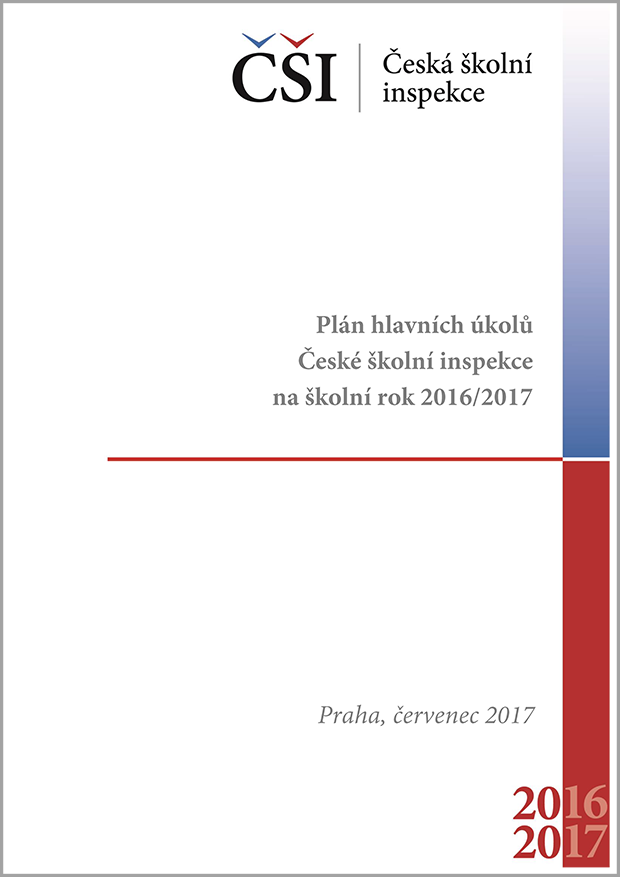 Plán hlavních úkolů České školní inspekce na školní rok 2016/2017