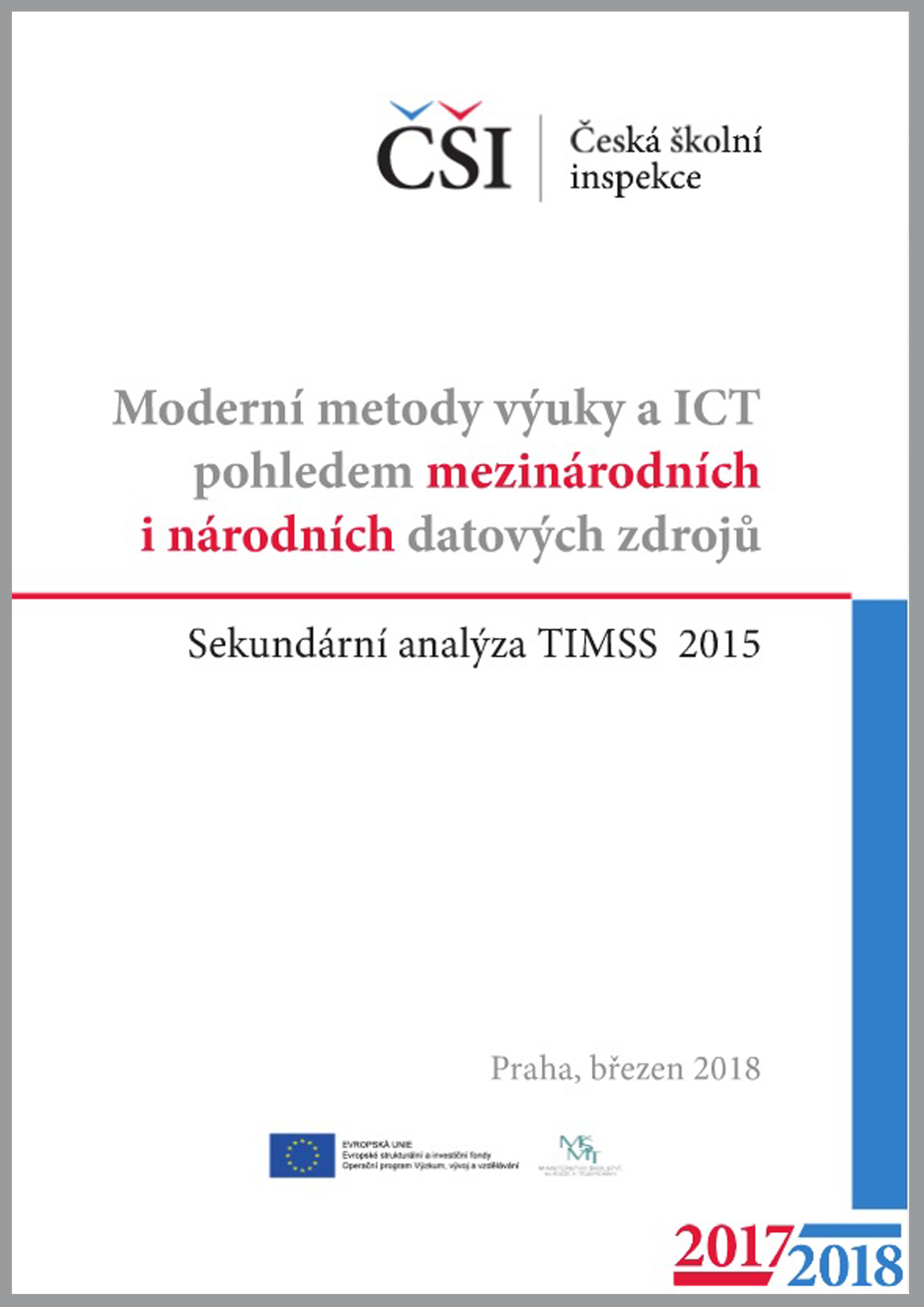 Sekundární analýza TIMSS 2015