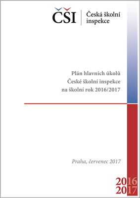Plán hlavních úkolů České školní inspekce na školní rok 2016/2017